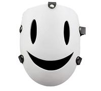 Oikawa High-Rise Invasion Cosplay Mask Sniper Mask Tenkuu Shinpan Mask White Smile Resin Mask for Halloween Cosplay Props
