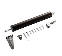 Oikufidu Simple Door Closer Silent Pneumatic Hydraulic Buffer Automatic Household Door Closing Artifact Furniture Hardware Brown