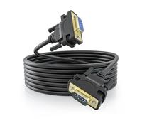 OIKWAN DB9 RS232 Serial Cable Male to Female, 3.3 Feet 9 Pin RS-232 Straight Cable for Data Communications