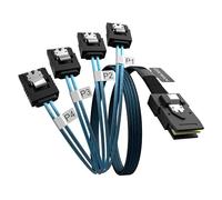 OIKWAN SATA Cable, SFF-8087 to SATA High-Speed Interconnects Cable for Server(3.3ft)
