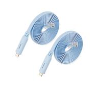 OIKWAN USB-C Console Cable 2pack, USB C to RJ45 Console Cable for Cisco Routers/AP Router/Switch/Windows Linux Mac OS
