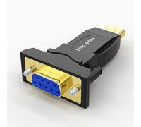 OIKWAN USB to RS232 Serial Adapter with FT232,USB to RS232 Gold Plated DB9 Serial Female Converter Compatible with Windows 10, 8.1, 8, 7, Vista, XP, Linux and Mac OS X 10.6 and Above,Black