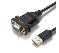 OIKWAN USB to RS232, USB Female Serial Adapter with FTDI Chipset,USB 2.0 to Female DB9 Serial Cable for Windows 11,10, 8, 7, Vista, XP, 2000, Linux and Mac OS(6ft)…
