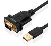 OIKWAN USB to RS232, USB Serial Adapter with FTDI Chipset,USB 2.0 to Male DB9 Serial Cable for Windows 11,10, 8, 7, Vista, XP, 2000, Linux and Mac OS(6ft)