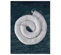 Oil Absent Boom Polypropylene Sock for Spill Control Reu Floating Design Water Repellent Fast Acting Containment for Marine Land Use Durable Mesh Construct