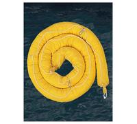 Oil Absent Boom Polypropylene Sock for Spill Control Reu Floating Design Water Repellent Fast Acting Containment for Marine Land Use Durable Mesh Construct