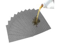 Oil Absorbent Pads, 25 x 33cm Spill Control Sheets, Rapid Absorption for Oil and Water-Based Liquids, Weight Dimpled Pad Garage Accessorie for Home Garage Basement Restaurant and Kitchen (10)