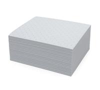 Oil Absorbent Pads - Pack of 100 | Hydrophobic Mats for Oil, Fuel, Paint & Kerosene | Water-Repellent Spill Control for Garage, Workshop, Marine Use