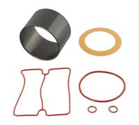 Oil- Air Compressor Piston Cylinder Sleeve with Nitrile Rubber Sealing Rings for 550W-1500W Workshop Air Tools - 6-Piece Replacement Kit Compatible with(for 750W)