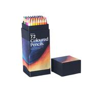 Oil-based Colored Pencils 12 / 18 / 24 / 36 / 48 / 72 Color Drawing Supplies for Coloring Sketching Shading Painting Oil Colored Multicolor Drawing Coloring Sketch