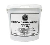 Oil Based Grinding Paste, 80 Grit, 2.5 kg, Heavy-Duty Valve Lapping and Metal Surface Preparation Compound