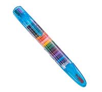 Oil Based Paint Markers - 4pcs Pastel Oil Paint Markers, 20 Colors | Oil Based Paint Markers (Pen Barrel Color, Wax Crayons