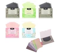 Oil Blotting Sheet,500 Pcs Blotting Paper for Oily Skin Durable Blotting Paper Portable Oil Absorbing Sheets Oil Blotting Sheets for Absorbency Removal of Facial Oil,Sebum,Grease