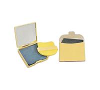 Oil Blotting Sheets with Mirror & Replaceable Puff, Pack & Refills，#2 | Effective Oil Absorption Gentle To Base Makeup, Replaceable Puff With Strap, Compact Portable Summer Touch-Up, 36g+10g