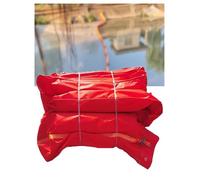 Oil Boom PVC Floating Barrier for Flood Control, Quick Installation Lightweight to Prevent Water Pollution