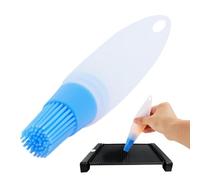 Oil Brush For Cooking, Food Brushes For Cooking, Portable Oil Dispenser With Silicone Brush, Olive Oil Storage And Container With Silicone Brush For