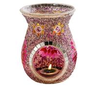 Oil Burner for Fragrance Oil - Oil Burner Wax Melt Burner Style Aromatherapy Aroma Burner Decorative Tea Light Holder Vintage Oil Diffuser for Home Table Decoration