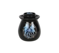 Oil Burner Gift Set | 'Yule Dragon' By Anne Stokes | H11cm x W11.5cm x D11cm | pack of 1
