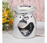 oil burner tealight holder wax melt white ceramic tree life cutout diffuser ornament aromatherapy gift candle light salt tea home decor lamp himalayan crystal witch gifts tart