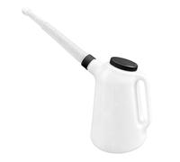 Oil Can, Drip-Free Pouring Solution, 19x19x30cm, Fluid Change Container With Spout And Lid, Oil Measuring Container, Multi-purpose Use, For Various Fluid Tasks