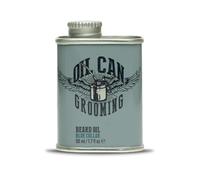 Oil Can Grooming Blue Collar Beard Oil - Conditioning & Nourishing Beard Oil for Men - Softens, Hydrates & Tames Facial Hair - Spiced Tobacco & Mandarin Scent - 50ml