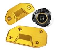 Oil cap For R1300RT R 1300 R1300 RT R 1300RT 2025 2026 Accessories Motorcycle CNC Clutch Brake Fluid Reservoir Covers Oil Filler Cap(3pcs -Gold)