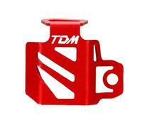 Oil Cap Guard Cover FOR TDM 850 1991-2001 900 2002-2013 Motorcycle Brake Reservoir Protector Fluid Guard Cover Cup Protection(C red)