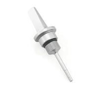 Oil cap Motorcycle Engine Fuel Filter Oil Dipstick Tester Plug CNC Dipstick For Vespa For GTS 250 300 2013-2018 Oil Drain Screw Cap Plug(Silver)