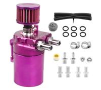 Oil-catch Can- Baffled OilMist Separator, Exhaust Gas Recovery Bottle | Reduces Engine Maintenance, Traps OilAnd Vapor Effectively Air Bottle, High-Performance Steel Wool, Keeps Intake System Clean