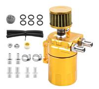 Oil-catch Can- Baffled OilMist Separator, Exhaust Gas Recovery Bottle | Reduces Engine Maintenance, Traps OilAnd Vapor Effectively Air Bottle, High-Performance Steel Wool, Keeps Intake System Clean