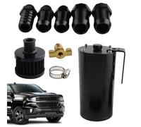 Oil Catch Can Kit Aluminum Alloy High-Flow Drain Filter Breather