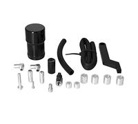Oil Catch Can Kit Premium Aluminum Baffled Reservoir Breather System for 1500 2500 3500 2009-2019 SRT8 6.4L High Performance Engine Oil Separator with Stable Pressure