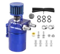 Oil Catch Can Set - 300ML Car Modification Accessories, Baffled Reservoir Tank Kit | Aluminum Breathable Steel Ball With Air Filter Breathable Oil Pot Exhaust Recovery Pot Breathable Pot Ball
