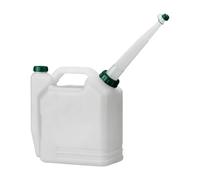 Oil Change Container - Clear Spout Dispenser Jug | Transparent Engine Oil Bottle with Extended Nozzle and Grip Handle, Accurate Measuring Tool for Motor Maintenance Equipment Tasks