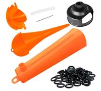 Oil Change Kit for Harley Tool, Oil Filter Wrench, Oil Funnels set, Motorcycle Primary Case Oil Funnel, 50PCS 11105 Drain Plug O-Ring