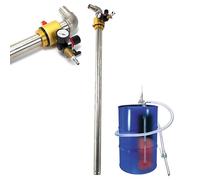 Oil & Chemical Transfer Pump - High Flow 130L/min Fast Extraction | High Flow Air Operated Oil Transfer Pump - 130L/min Fast Extraction for Efficient Petrol and Diesel Handling