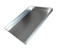 Oil Collection Container 304 Stainless Steel 1.0mm Drip Tray For Oil Change & Washing Machine, Leak-proof Condensate Drain Tray, Multi-purpose Tray For Garage & Garden(70 * 50 * 5cm)