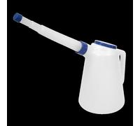 Oil Container with Blue Lid & Flexible Spout 5L