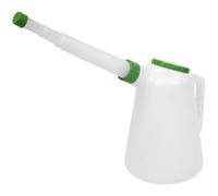 Oil Container with Green Lid & Flexible Spout 5L