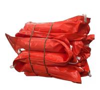 Oil Containment Boom, Flood Barrier, PVC Floating Boom for River, Port, Lake, Recyclable, 10m/20m Length, 75cm Height