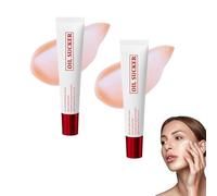 Oil Control Face Primer for Oily Skin - Extreme Mattifying, Waterproof & Sweatproof Makeup Base, Long-Lasting Shine Control with Natural Matte Finish (2 pcs, 10ml)