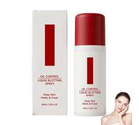 Oil Control Liquid Blotting Spray, Liquid Blotting Touch Up Spray, Liquid Spray for Shine & Sebum Absorption, Instant Matte Finish Touch-Up, Keep Skin Matte & Fresh, for Travel, Home, Outdoor (1PC)