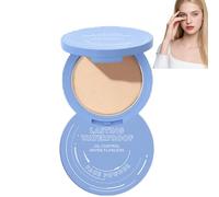 Oil Control Pressed Powder,Translucent Setting Powder for Mature Skin-Smooths Fine Lines,Controls Shine & Sets Makeup,Pore-Blurring Lightweight Makeup with Mirror,Soft Translucent Finish,Ivory