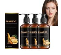 Oil Controlling & Nourishing Rosemary Shampoo With Ginseng Extracts, Sulfate Free For Dry/Oily/Curly Hair, Nourishing & Strengthening Shampoo For Women & Men, Color Safe For Daily Use (3)