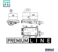 MAHLE CLC 19 000P Automatic transmission oil cooler