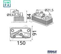 MAHLE CLC 428 000S Automatic transmission oil cooler