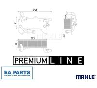 Oil Cooler, automatic transmission for AUDI A6 MAHLE CLC 139 000P