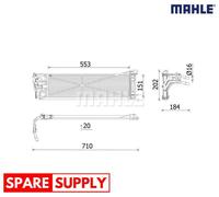 OIL COOLER, AUTOMATIC TRANSMISSION FOR BMW G05 G06 G07 MAHLE CLC 306 000P