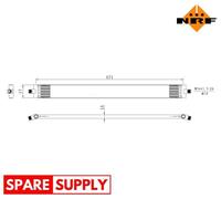 OIL COOLER, AUTOMATIC TRANSMISSION FOR MERCEDES-BENZ W639 NRF 31813