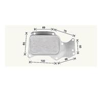 AVA Oil Cooler BW3621 for BMW 1 SERIES F20 (2011) 116I 1.5 etc